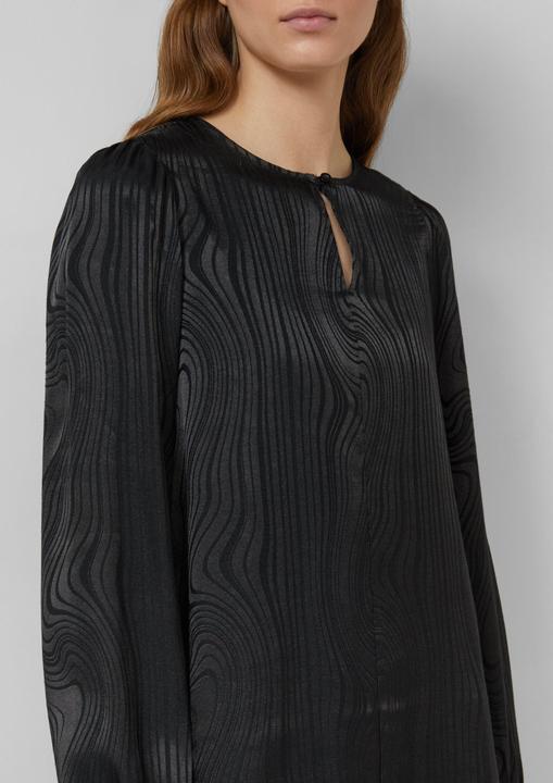 Image du produit s.Oliver Kleid Fliessendes Jacquardkleid mit Raffung (48)
