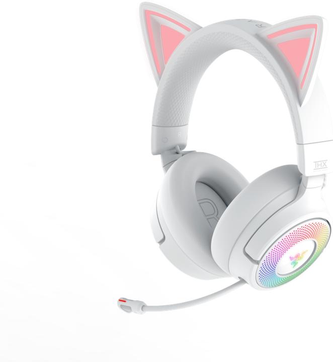 Actual product image Razer Kraken Kitty V3 Pro - White (Wireless)