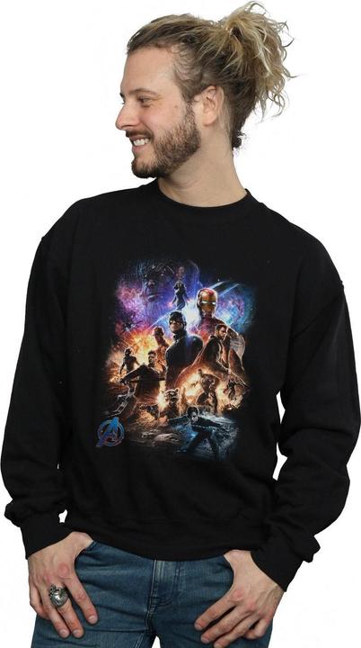 Immagine prodotto Felpa in cotone con assemblaggio dei personaggi di Avengers Endgame (5XL)