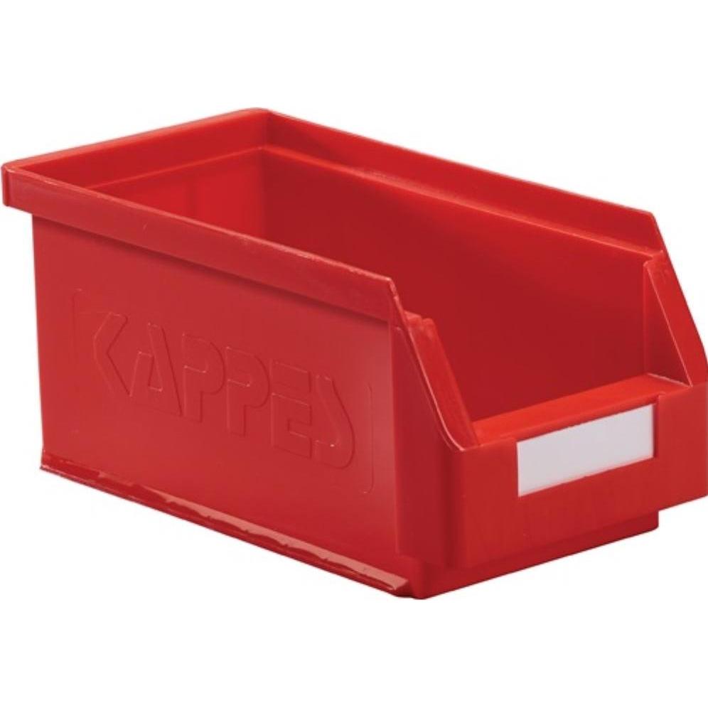 Thumbnail - Kappes, Lagerbehälter, Sichtlagerkasten L290xB140xH130mm PE rot
