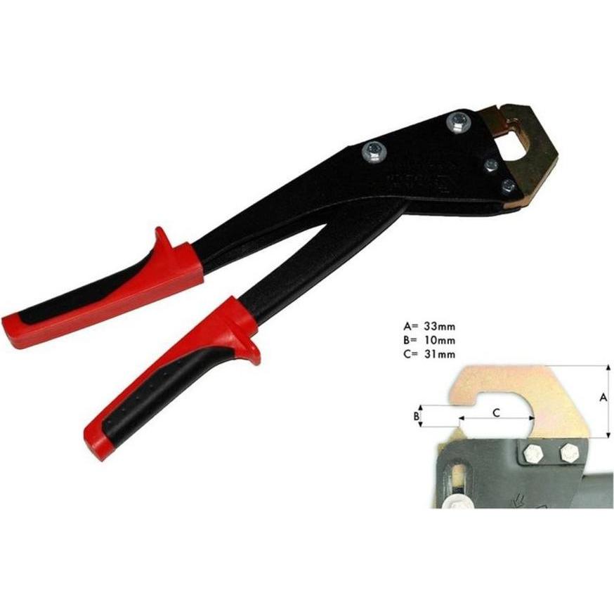 Sanpro, Zange, Universal Trockenbau Zange / Verbundzange / Krimperzange (340 mm)
