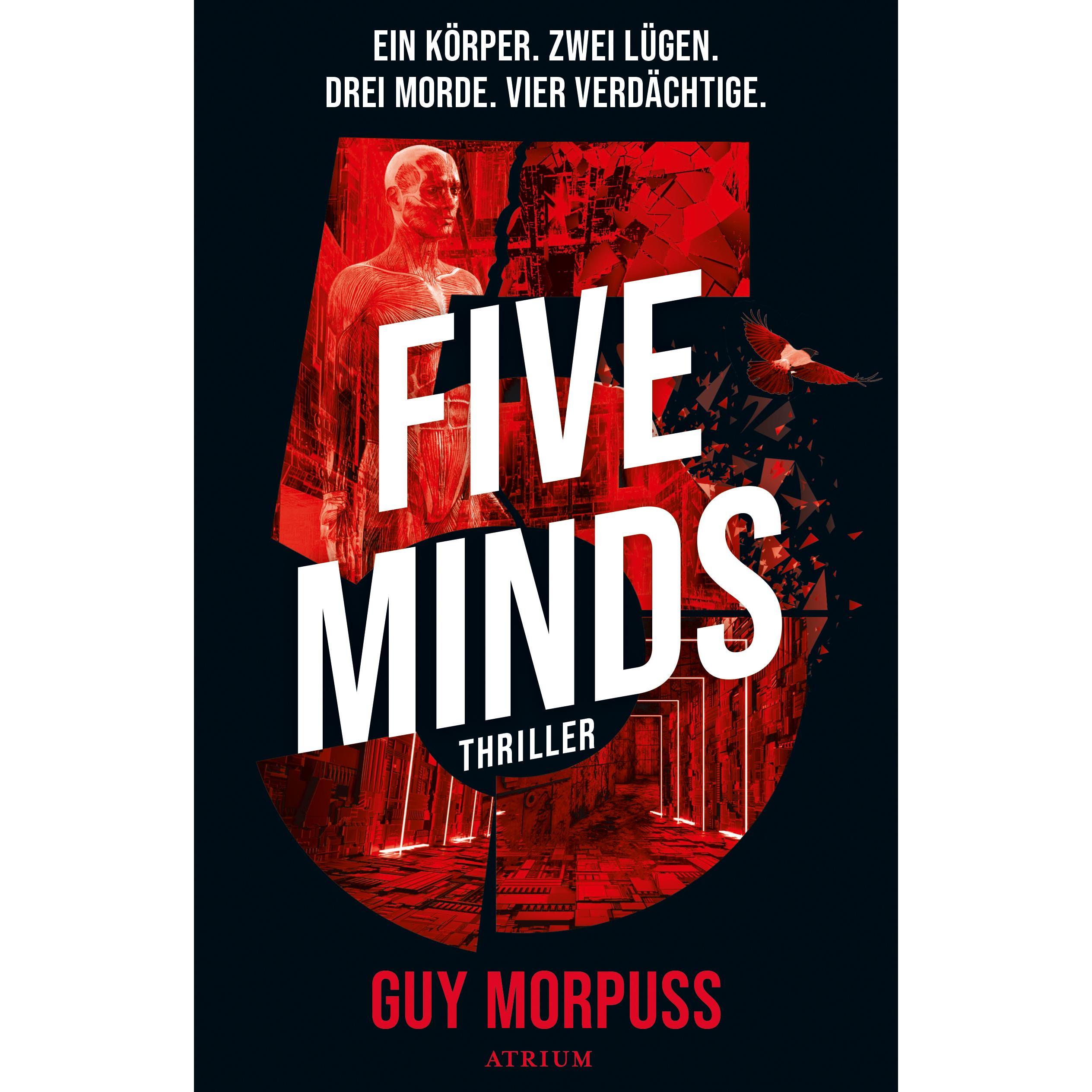Five Minds, Belletristik von Guy Morpuss
