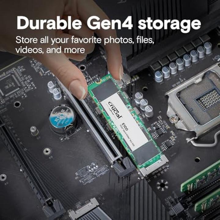 Image du produit Crucial E100 (1000 Go, M.2 2280)