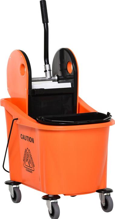 Sprintus Carrello Di Servizio, Con Sistema A 4 Secchi, Pressa Per Panno, Raccolta Dei