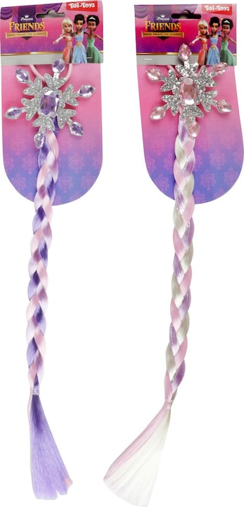 Actual product image Toi-Toys Princess Friends Hair Braid on Elastic Band