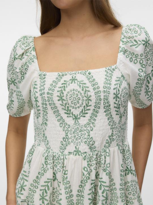 Produktbild Vero Moda VMROKAYA Midikleid Gesmoktes Kleid (M)