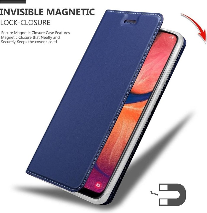 Actual product image Cadorabo Book Classy Style Cover (Samsung Galaxy A10e)