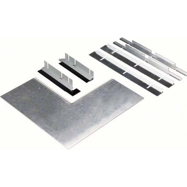 Hager, Leitungsführung, TEH BKB2508553BLED Flachwinkel OT BÃ¼rste/LED/AE f.BKB 25085 (45 cm)