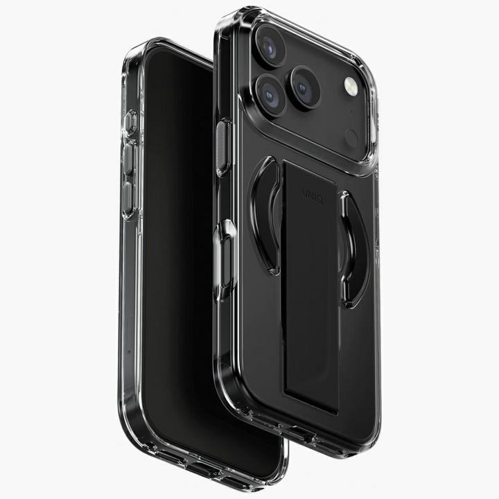 Produktbild Uniq Heldro Air Case for iPhone 17 Pro Magclick Charging Black (Apple iPhone 17 Pro)