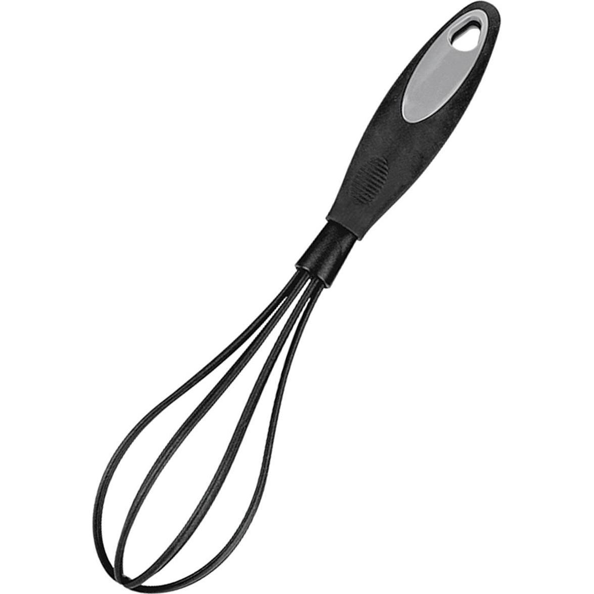6x Metaltex Schneebesen 'Britannia', Schwingbesen, Schwarz