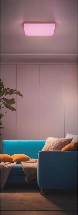 Actual product image Hama Smart LED ceiling light, WLAN, Matter, RGBW, voice/app control, dimmable (1900 lm)