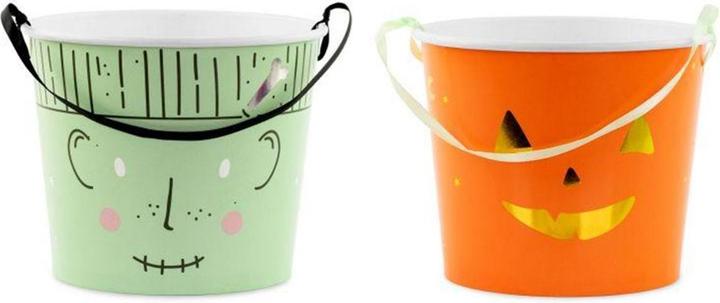 Produktbild Partydeco Einweggeschirr Süssigkeiten Eimer Mix,13.5 cm (1 x)