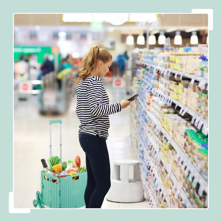 Produktbild Relaxdays Einkaufstrolley