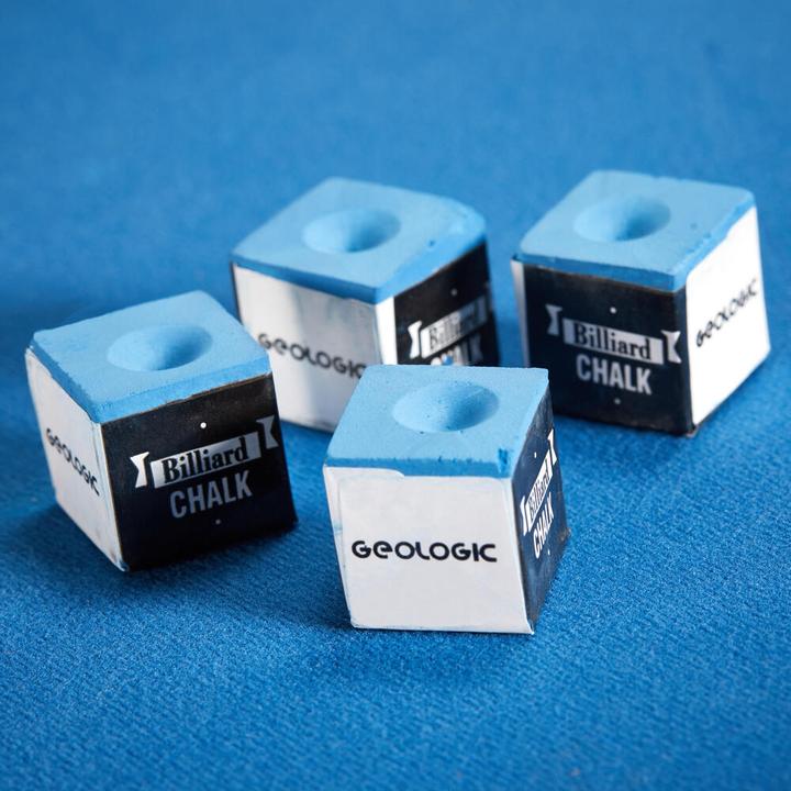 Actual product image Geologic Billiard chalk for more precision 4 pieces