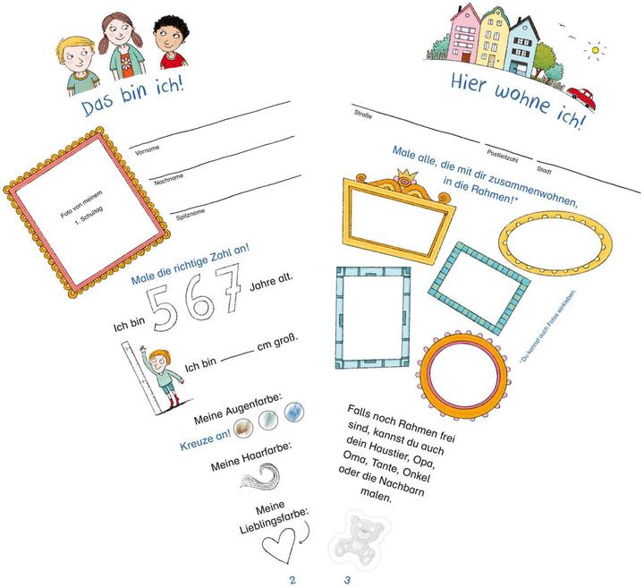 Immagine prodotto Intelligente per la scuola: Urrà, sono uno scolaretto (cono scolastico menta/giallo) (30.70 cm, 1 x)