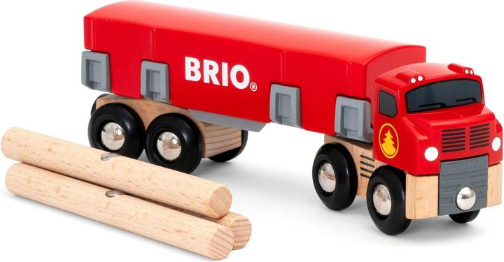Brio Houttransporter met magnetische lading