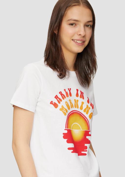 Image du produit S.Oliver T-Shirt Jersey-T-Shirt im Relaxed Fit mit Frontprint (M)