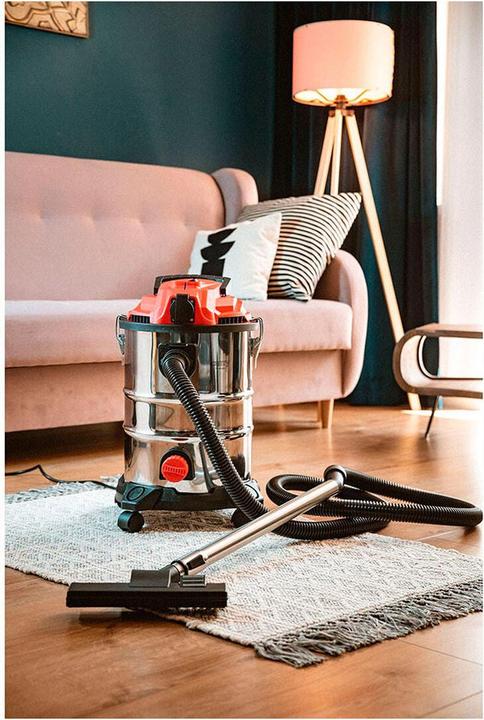 Actual product image Camry CR 7045 industrial vacuum cleaner stainless steel