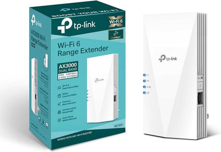 Actual product image TP-Link RE700X (2402 Mbit/s, 574 Mbit/s)