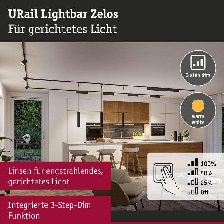 Productafbeelding Paulmann URail Lightbar Zelos (1200 lm)