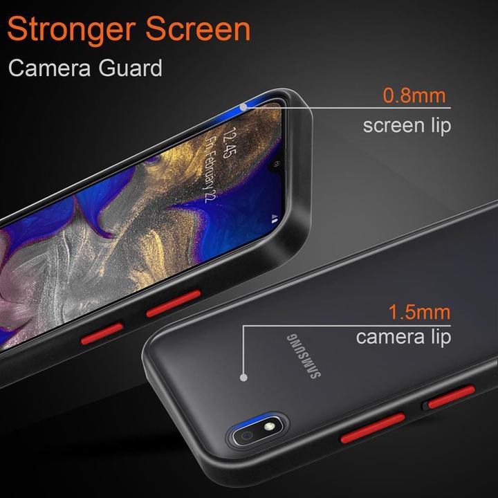 Actual product image Cadorabo Hybrid Matt Cover (Samsung Galaxy A10, HTC One M10)