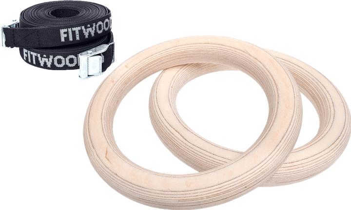 Image du produit Fitwood Anneaux de gymnastique ULPU MINI Bandes noires