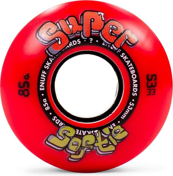 Immagine prodotto Enuff Ruote Skateboard Super Softie Red 2023 (55 mm)