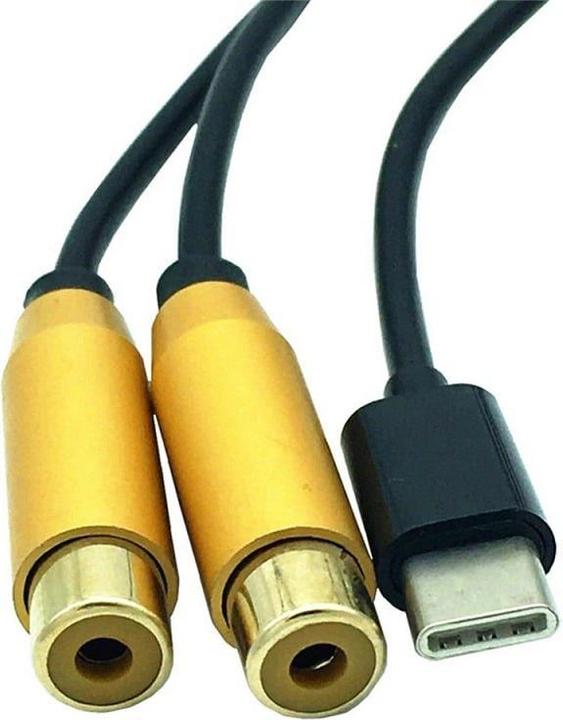 Immagine prodotto JTI Cavo adattatore - da USB-C a 2x RCA (0.80 m)