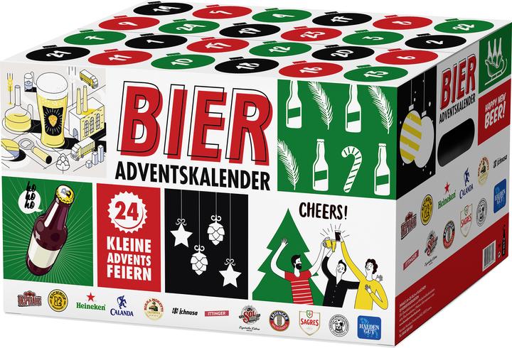 Actual product image Heineken Advent calendar