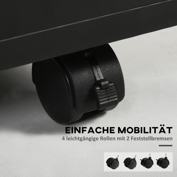 Produktbild Homcom Aktenschrank mit Rollen (40 x 35 x 60 cm)