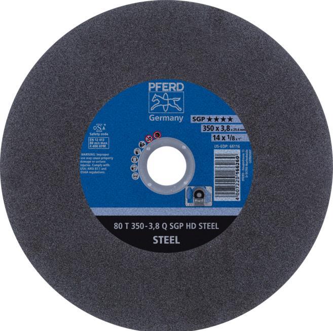 Image du produit Pferd HEAVY DUTY SGP jusqu'à Ø 2000 mm 80 T 350-3,8 Q SGP HD STEEL/25,4