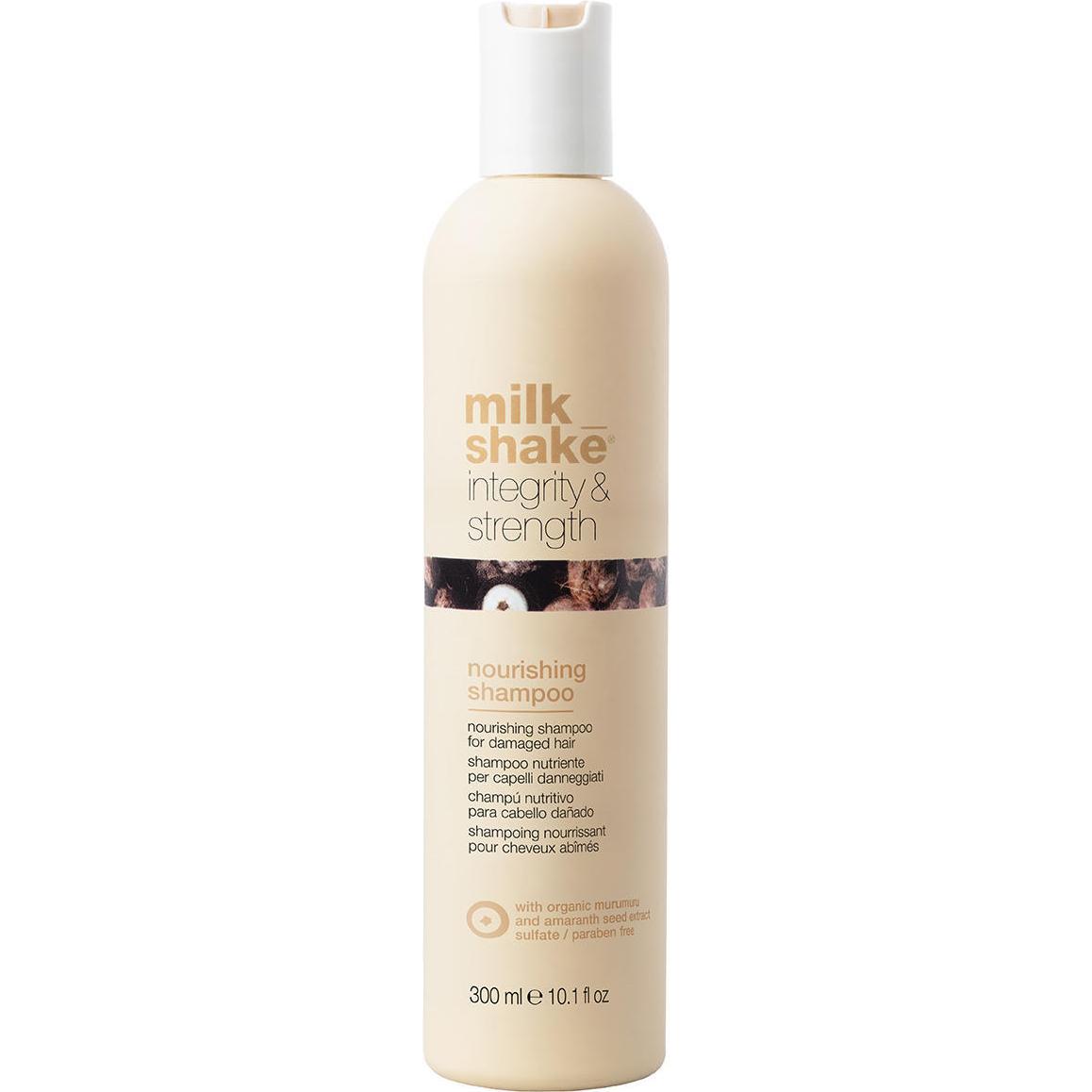 Milk_shake , Shampoo, Milkshake Integrity & Strength Nourishing Shampoo 300Ml (Shampoo Liquido, 300 Ml)