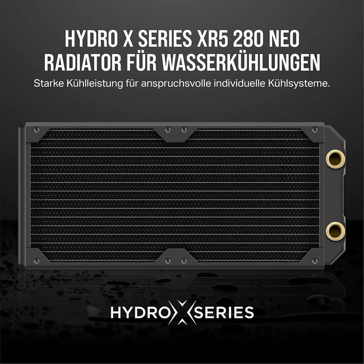 Actual product image Corsair Hydro X Series XR5 280 NEO (140 mm)