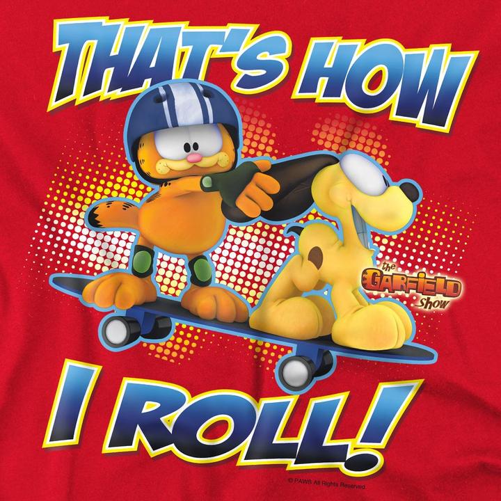 Image du produit Garfield - T-shirt HOW ROLL - Homme (M)