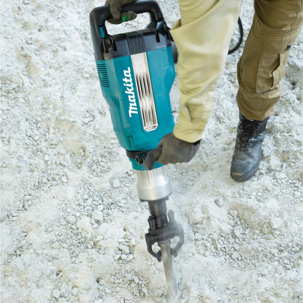 Thumbnail - Makita, Abbruchhammer + Meisselhammer, RUNDHAMMER MIT SECHSKANTGRIFF 28,6 mm 48,1 J 1850 W 18,4 kg HM1502 (Akkubetrieb)