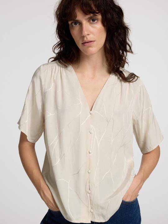 Produktbild Selected Femme Print Top mit V-Ausschnitt (34)