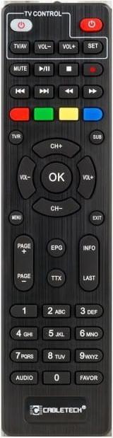 Actual product image Cabletech URZ0336B (0.03 GB, DVB-T2, DVB-T)