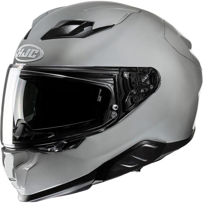 HJC, Casco da moto, F71 Solid N.Grey Helm (S)