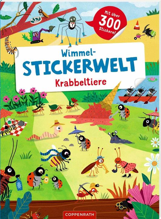 Immagine prodotto Wimmel-Stickerwelt - Animali che strisciano