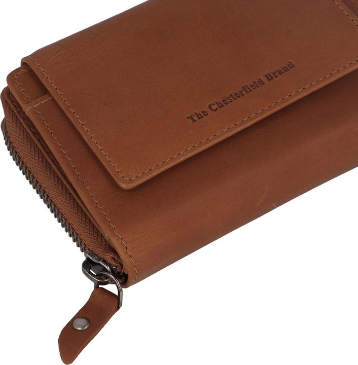 Actual product image The Chesterfield Brand Wax Pull Up wallet RFID protection leather 13.5 cm