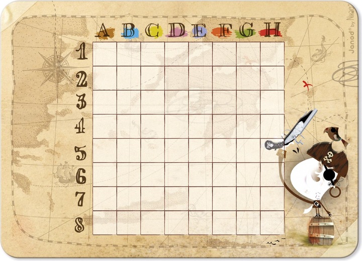 Image du produit Janod Les pirates de la bataille navale (Français)