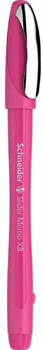 Actual product image Schneider Ballpoint pen Slider Memo XB (Power Pink, 1x)