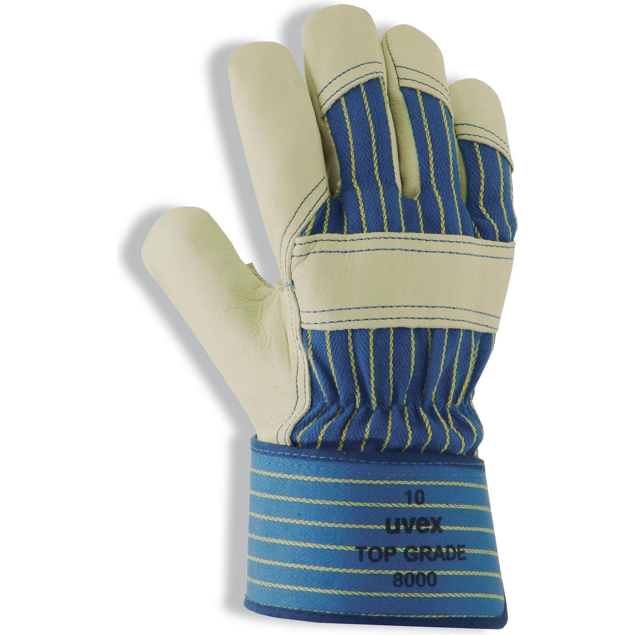 Uvex Safety, Schutzhandschuhe, Handschuhe Top Grade 8000, Rindsleder, Grösse 11 (11)