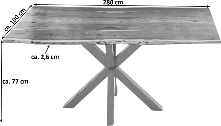 Actual product image SAM Quincy (280 x 100 x 77 cm)