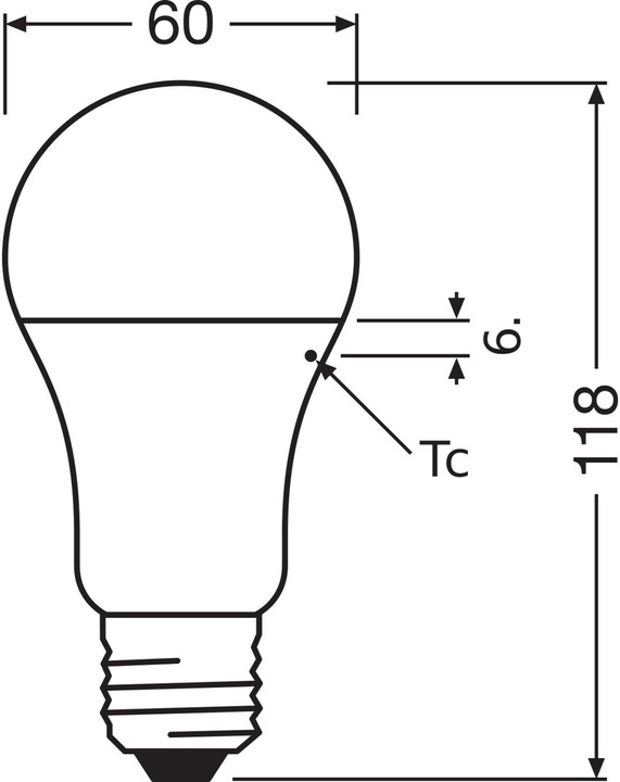 Immagine prodotto Osram LED monocromatico (E27, 11 W, 1055 lm, 1 x, F)
