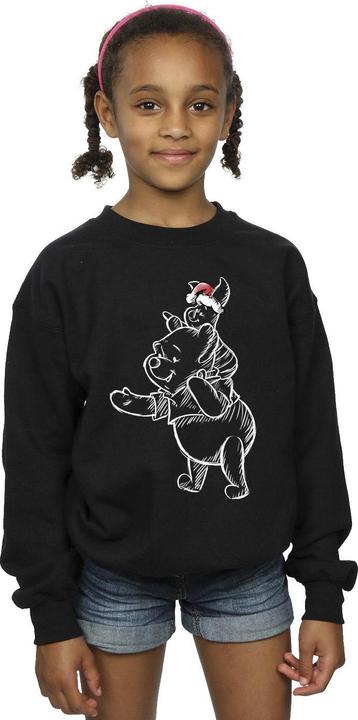Produktbild Disney Winnie The Pooh Piglet Christmas Sweatshirt Mädchen (140, 146)