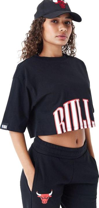 Immagine prodotto New Era Donna Chicago Bulls Crop Top nero - L (L)