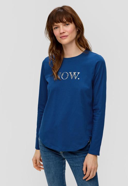 Produktbild s.Oliver T-Shirt Longsleeve mit Frontprint (42)