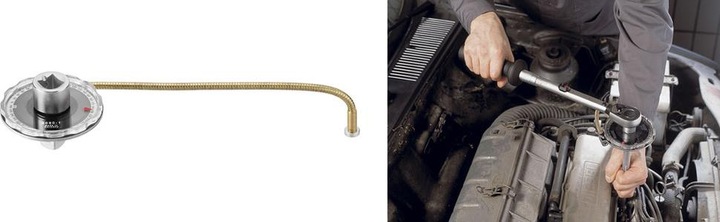 Produktbild HAZET Mechanische Winkelscheibe 6690 - Vierkant hohl 12,5 mm (1/2 Zoll) - Vierkant ma