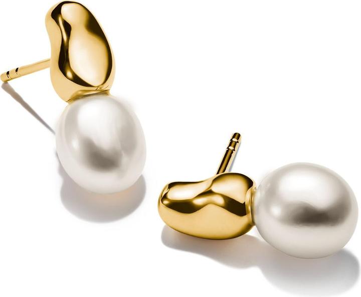 Actual product image Thomas Sabo Ohrstecker mit Perlen Natural Beauty vergoldet (Silver 925)